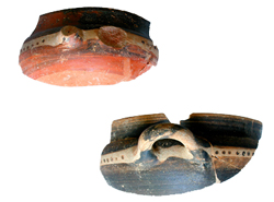 Thasian cups, 525-500 B.C.